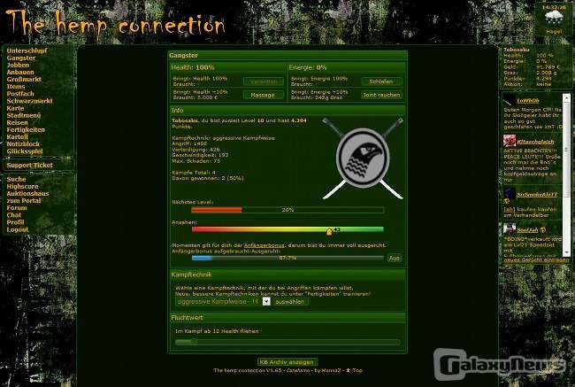 Screenshot The Hemp Connection