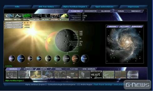 Screenshot Alpha Vertikan Empire 2