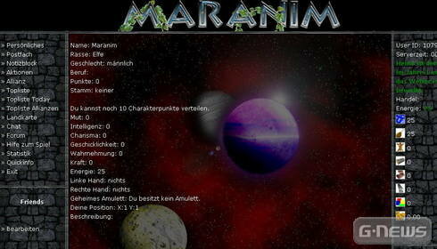 Screenshot Maranim ~ Next Generation ~