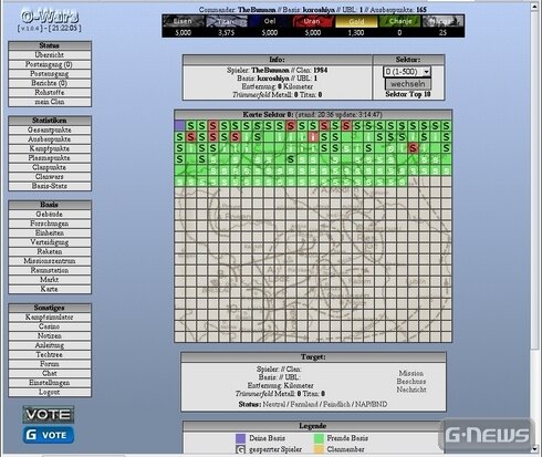 Screenshot O-Wars - Der Online Krieg