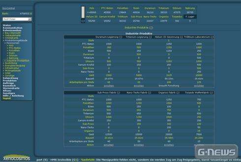Screenshot xenocosmos
