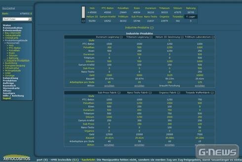 Screenshot xenocosmos