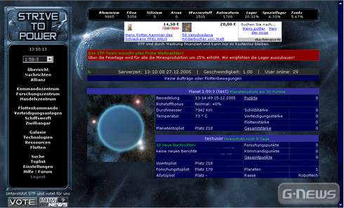Screenshot Strive to Power