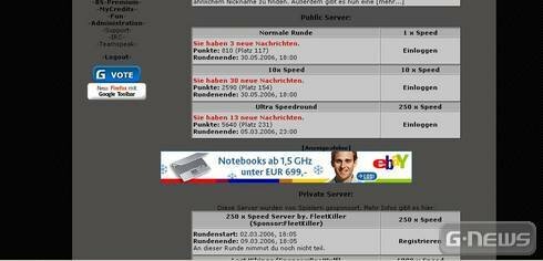 Screenshot Battleship