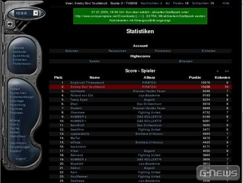 Screenshot Conquer-Space.net