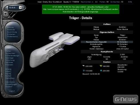 Screenshot Conquer-Space.net
