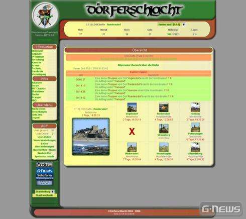 Screenshot Dörferschlacht