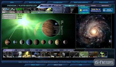 Screenshot Alpha Vertikan Empire 2