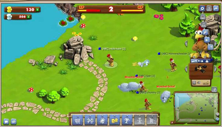 Screenshot Moorhuhn combat