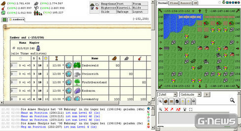 Screenshot Zwischenwelt