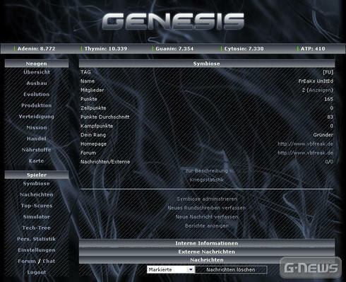 Screenshot Genesis