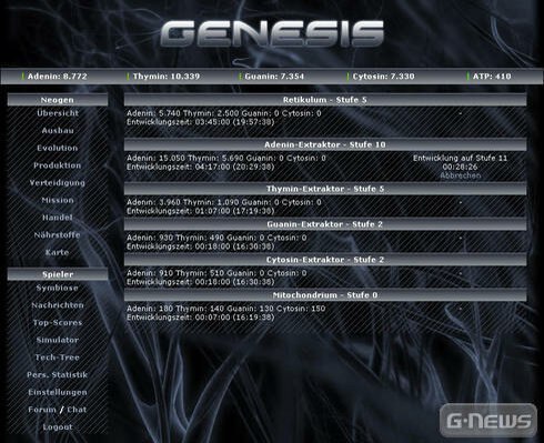 Screenshot Genesis