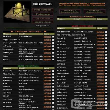 Screenshot Space-Intrusion