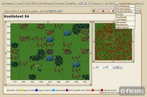 Screenshot Die Stämme