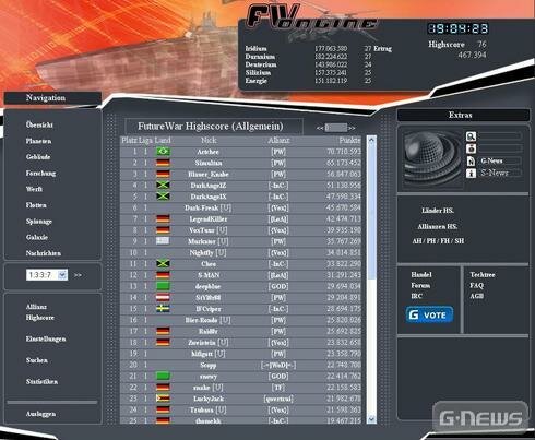 Screenshot FutureWar