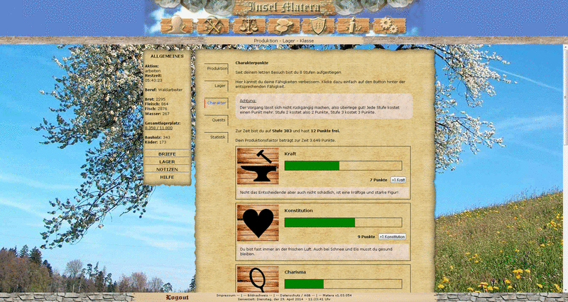 Screenshot Insel-Matera