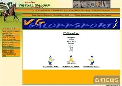 Screenshot Virtual Galopp Second Edition