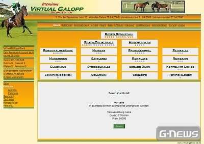 Screenshot Virtual Galopp Second Edition