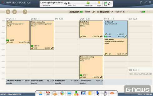 Screenshot Power of Politics