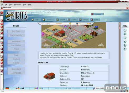 Screenshot Spirits Online