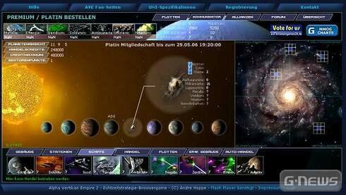 Screenshot Alpha Vertikan Empire 2