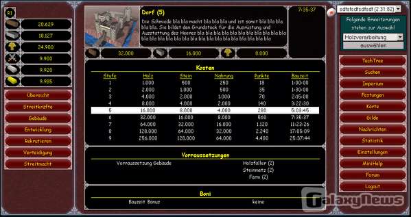 Screenshot Xed-Games Projekt 3