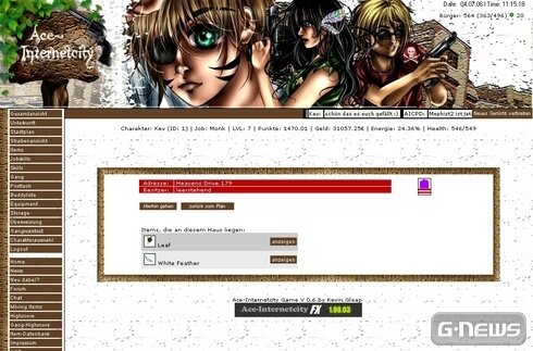 Screenshot Ace-Internetcity