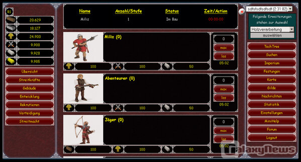 Screenshot Xed-Games Projekt 3