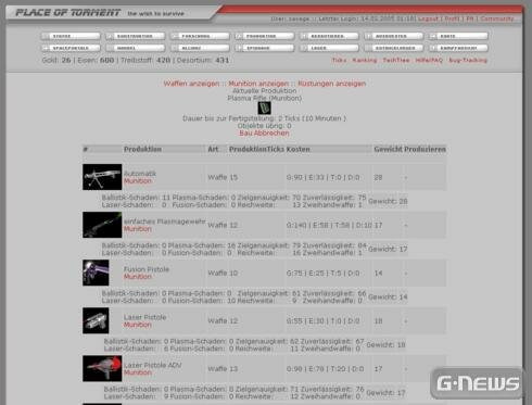 Screenshot Place of Torment