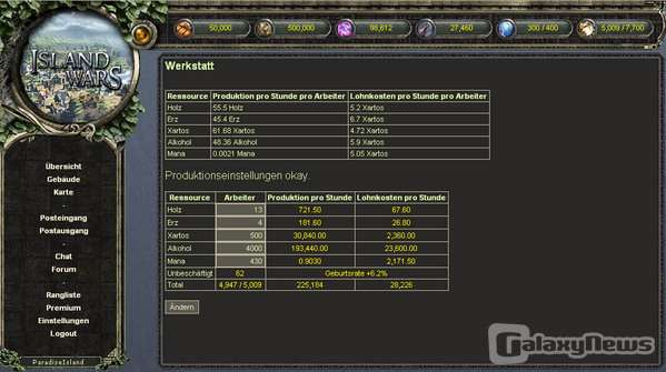 Screenshot Island Wars