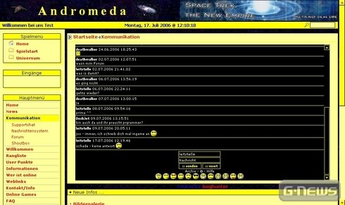 Screenshot Andromeda