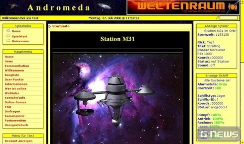 Screenshot Andromeda