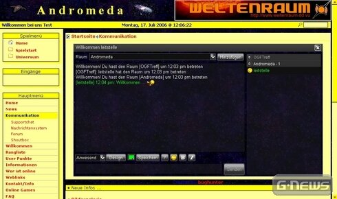 Screenshot Andromeda