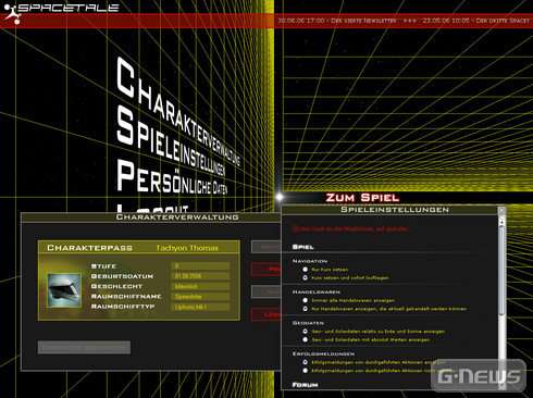 Screenshot Spacetale