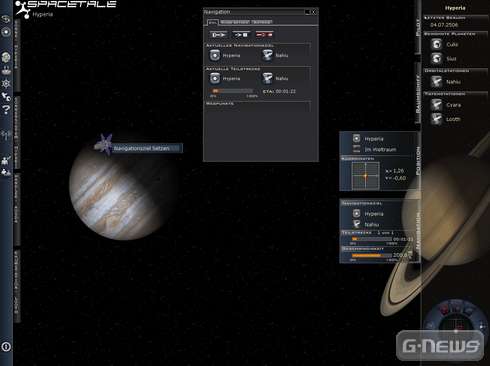 Screenshot Spacetale