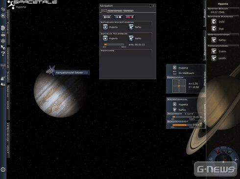 Screenshot Spacetale