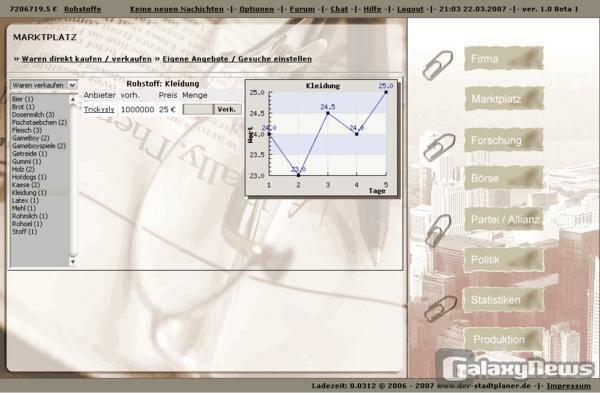 Screenshot Stadtplaner