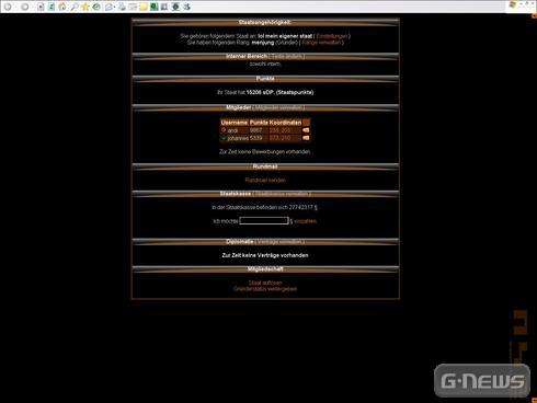 Screenshot Spacevillage