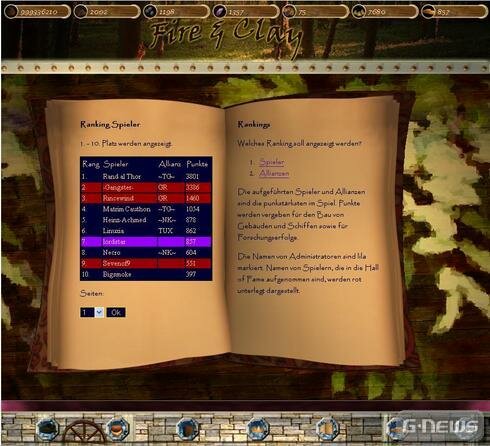 Screenshot Fire&Clay