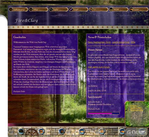 Screenshot Fire&Clay