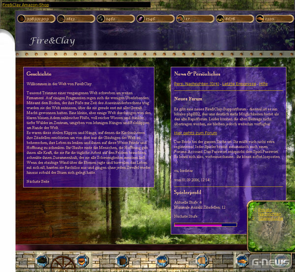 Screenshot Fire&Clay