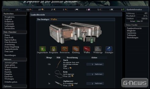 Screenshot Das Genesis Projekt