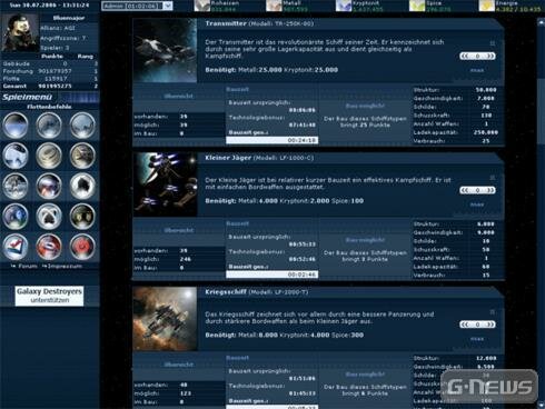 Screenshot Galaxy Destroyers