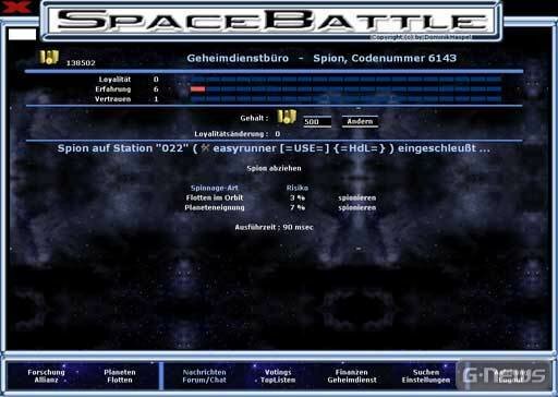 Screenshot SpaceBattle