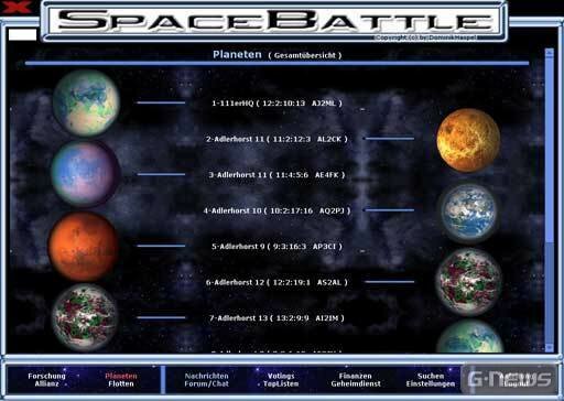 Screenshot SpaceBattle