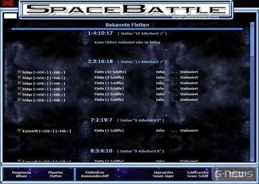 Screenshot SpaceBattle