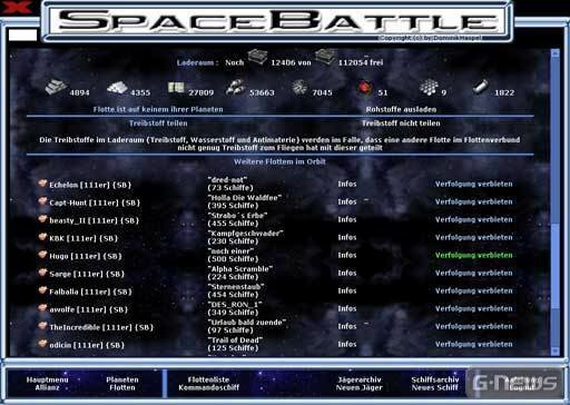 Screenshot SpaceBattle