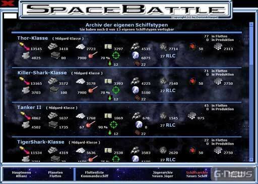 Screenshot SpaceBattle