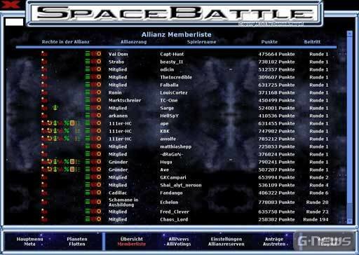 Screenshot SpaceBattle