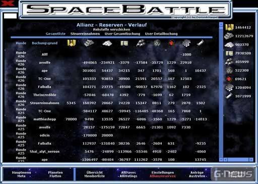 Screenshot SpaceBattle